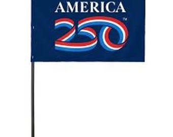 Miniature America 250 Flag.