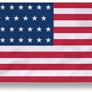 United States Flag Three x Five Feet – American Flag Durable Polyester, Patriotic Outdoor Banner, Made in USA Free Shipping American Flag