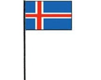 FRAM REYKJAVIK FANION vintage foot football banderin pennant Island Islande EUR 20,90 - FR