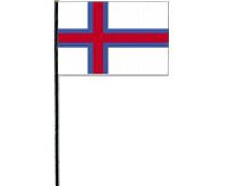 Faroe Islands Miniature Desk Flag – Nordic Heritage Decor