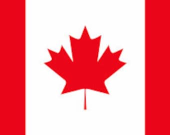 Canada Boat Flag 12x18, Marine-Grade Nylon, Made in USA