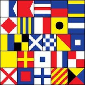 Signal Flags To Decorate Your Boat.  Maritime Tradition, Durable Nylon