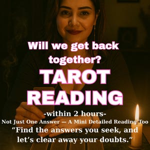 Will we get back together? • Tarot Love Reading • Psychic Reading About Reconciliation & Future Love, Detailed Tarot Reading , Fastest Tarot