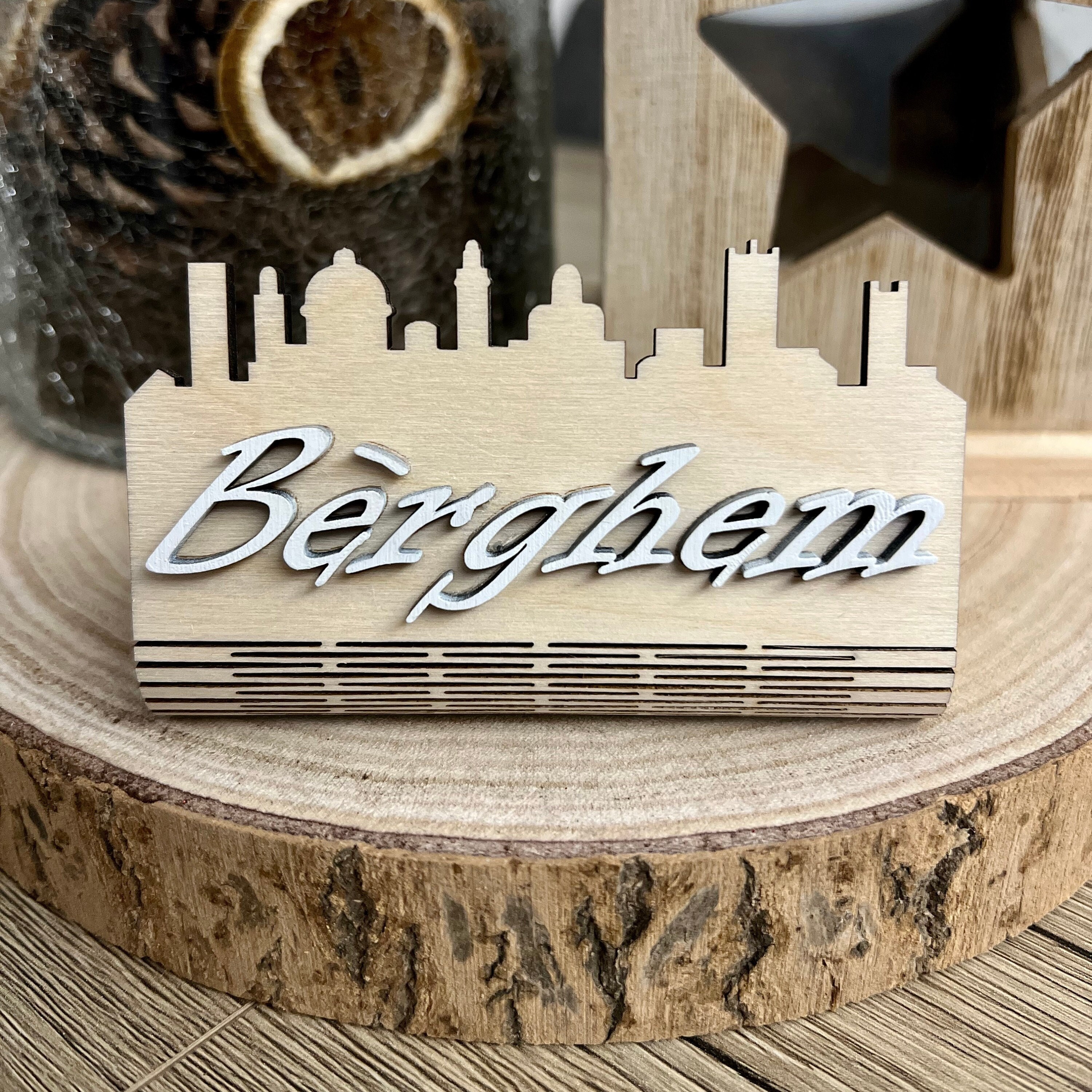Berghem Bergamo desk plate