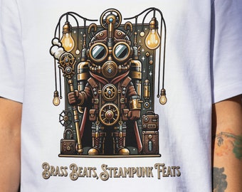 Camiseta victoriana Steampunk, camiseta victoriana, camiseta Steampunk, camiseta Steampunk, camisa Steampunk, camisa estilo Steampunk, camiseta de la era industrial