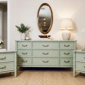 Sage Green Dresser - Etsy