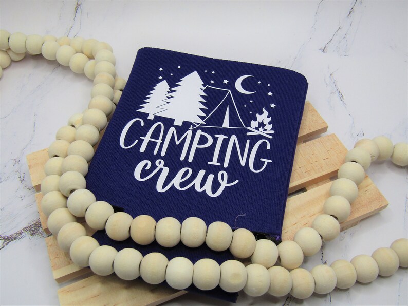 Camping Can Koozies Can Koozie Camping Gift Gift for Camper Custom Can