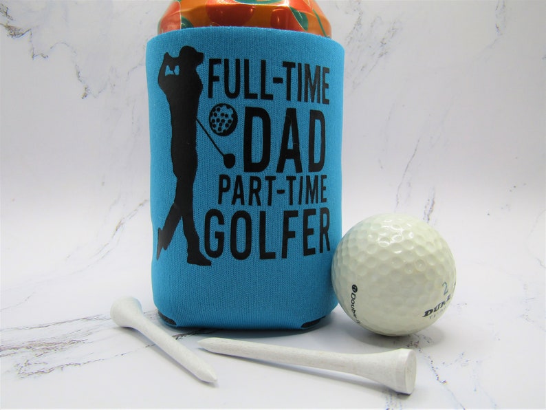 Golf Can Koozies Can Koozie Golf Gift Gift for Golfer Custom Can Koozie