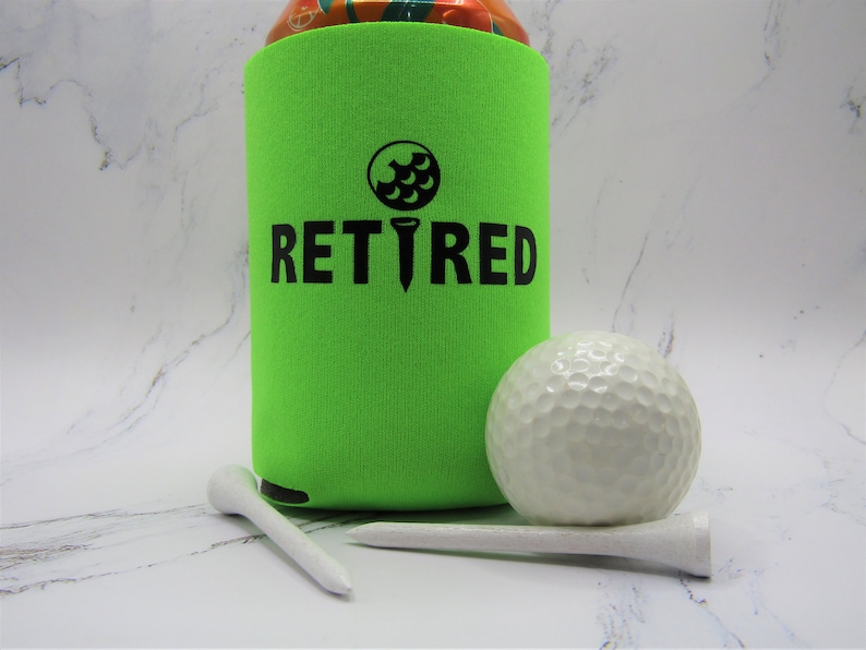 Golf Can Koozies Can Koozie Golf Gift Gift for Golfer Custom Can Koozie