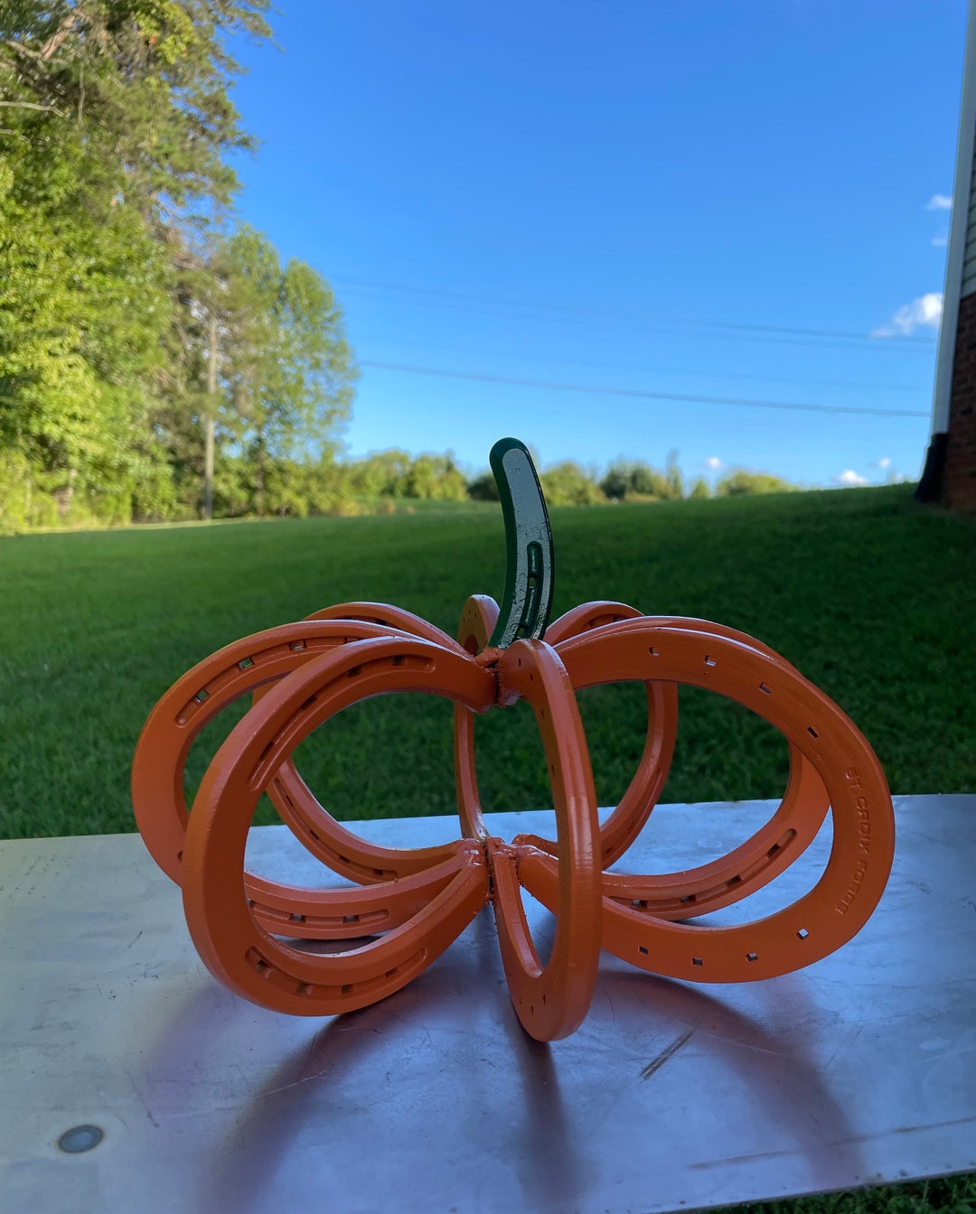 Horseshoe Pumpkin Etsy