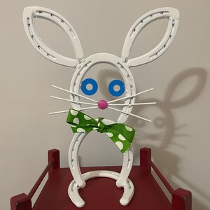 Easter Bunny Made From Horseshoes - Etsy