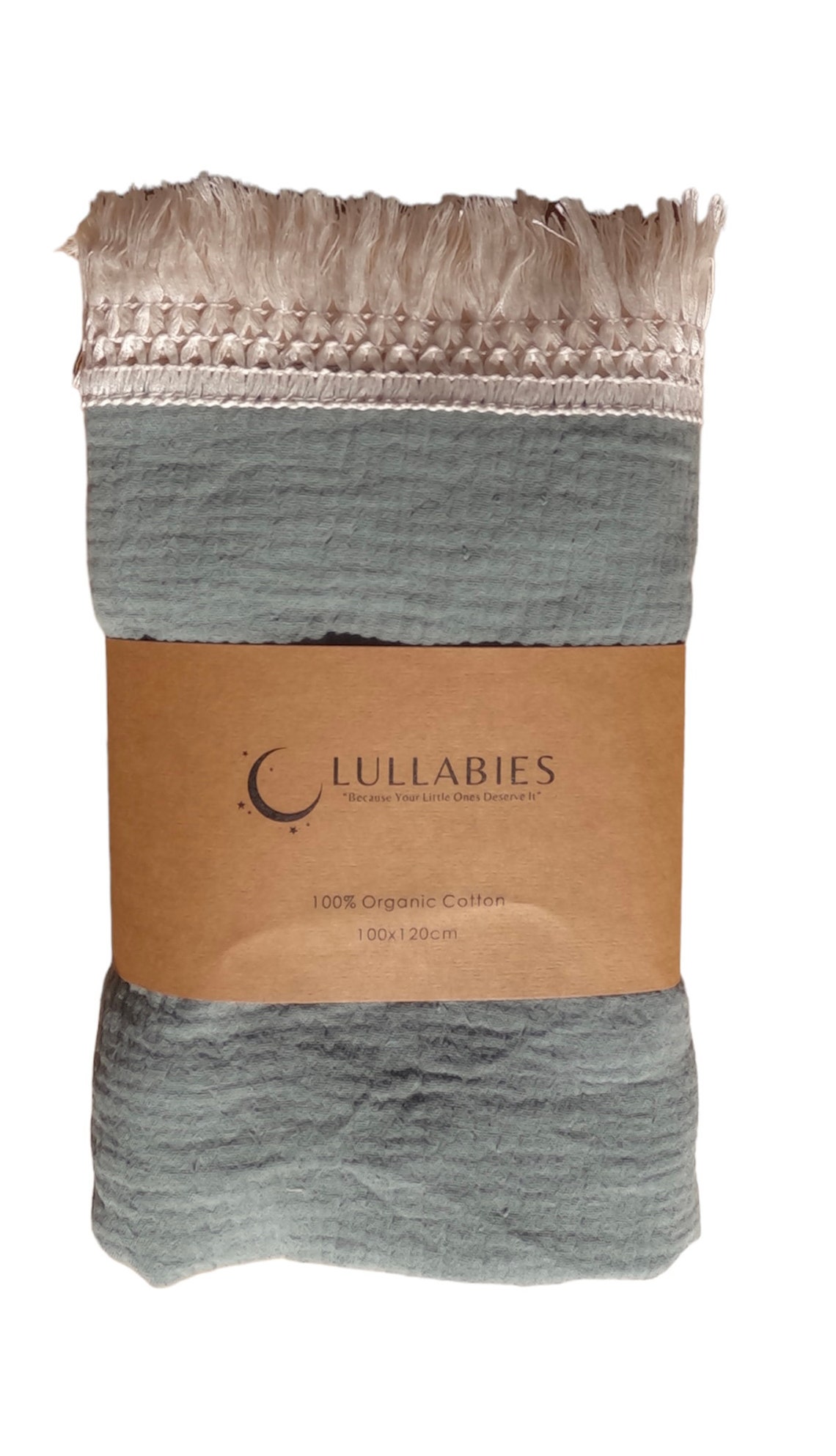 Lullabies Organic Cotton Tassel Muslin Swaddle Blanket Soft Etsy