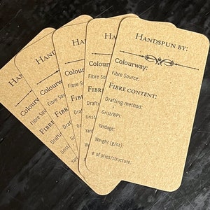 Handgesponnene Kraft Yarn Anhänger