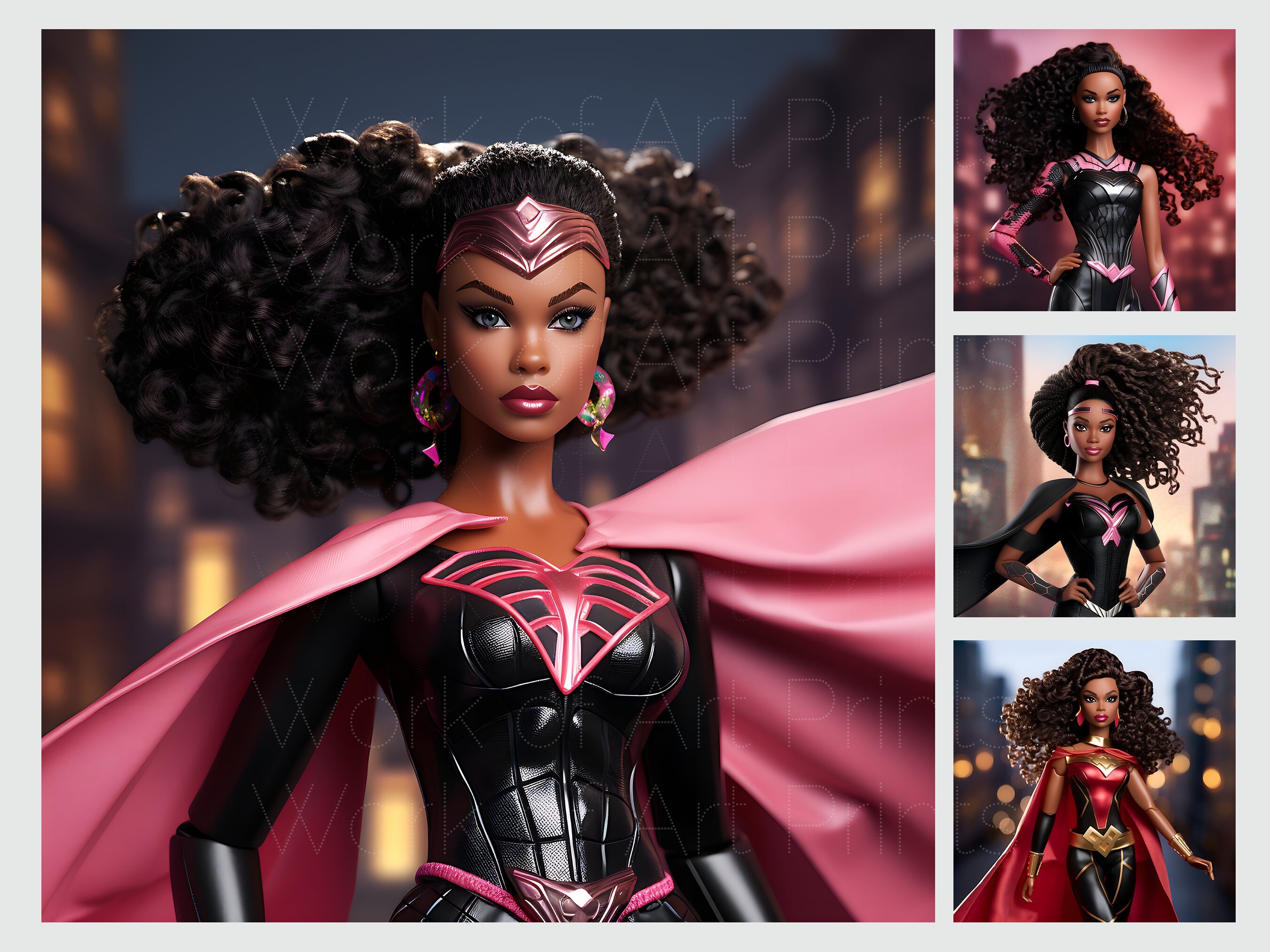 Barbie Superhero Etsy