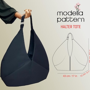 Halfter Tragetasche Muster , Canvas Tasche Muster , Canvas Tasche , digitales pdf Muster , pdf Download , Einkaufstasche Muster , Taschenvorlage , Tasche