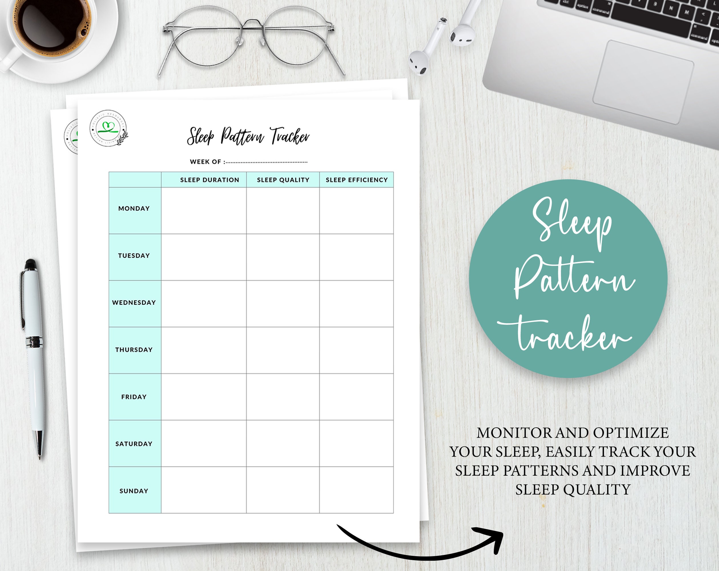 Sleep Pattern Tracker | Digital Tracker | Reduce Stress | Fall Asleep ...