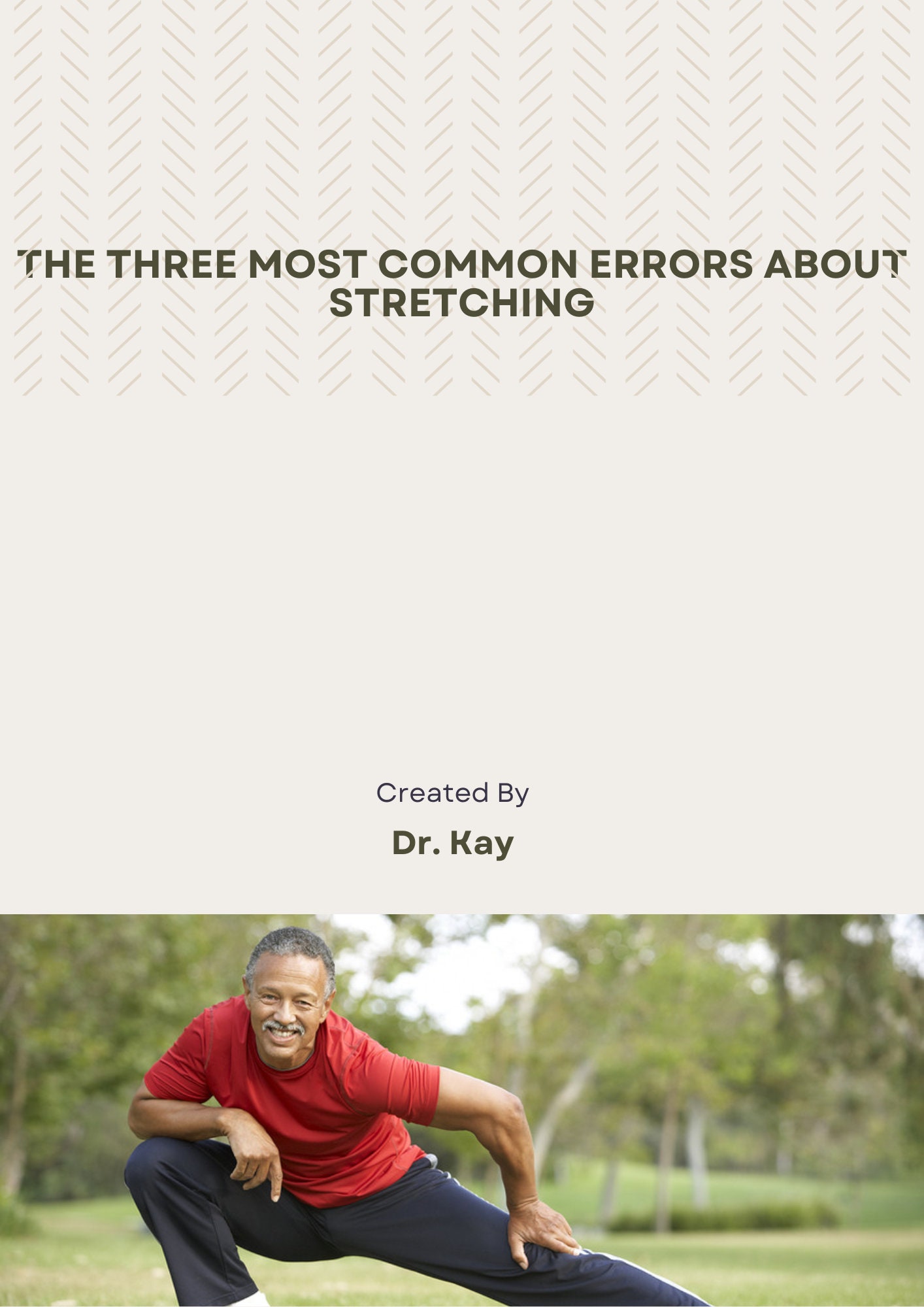 Most Common Errors About Stretching Stretching Exercise Excercise ...