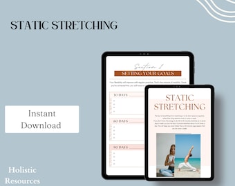 Static Stretching | Yoga | health | exercise | excercise planner | Health and fitness | fitness planner | workout planner | stretching guide