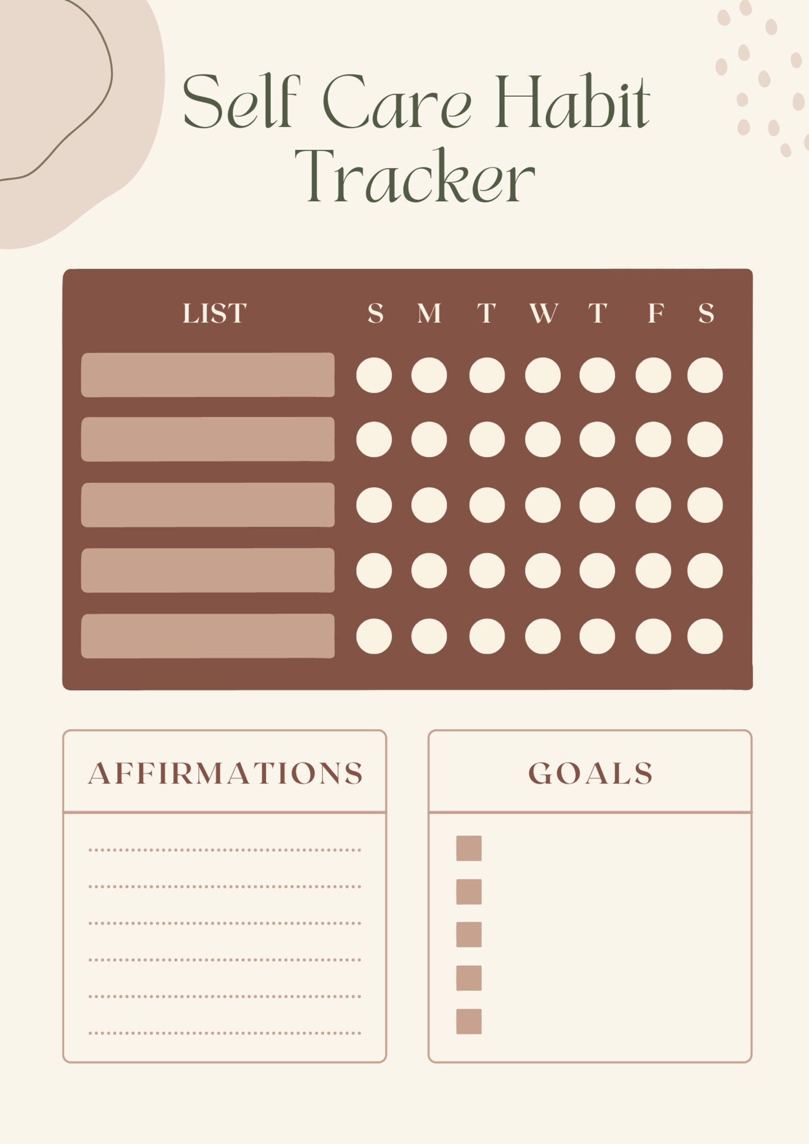 Self Care Planner | Digital Planner |self Care Journal | iPad Planner ...