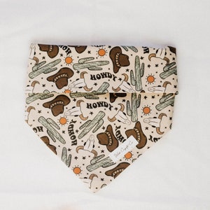Cowboyhondenbandana/westerse bandana/hondenbandana/knapbandana/sjaal Huisdieraccessoires/cadeau voor hond