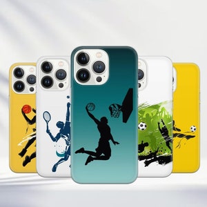 Football player Phone Case Sports fun Cover for Pixel 7 6A, iPhone 14 13 12 Pro 11 XR for Samsung S23 S22 A73 A53 A13