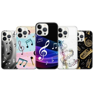 Musical Notes Phone Case: Treble Clef Music Cover for iPhone, Samsung, Google Pixel