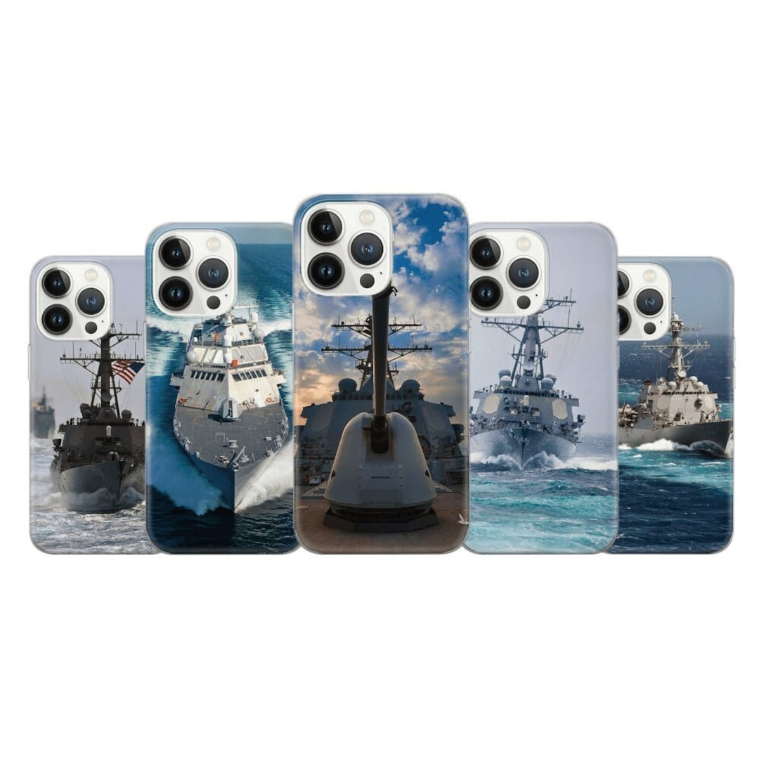 Navy Military Phone Case Nautical Fleet Cover for iPhone 16 15 14 13 12