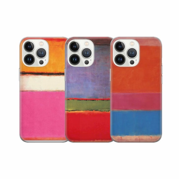 Mark Rothko Phone Case Abstract Modern Art Cover for iPhone 17  Pro 15, 14, 13, 12, 11 Xr Pixel 10 7A Samsung Galaxy S24Ultra S23fe S22 A54