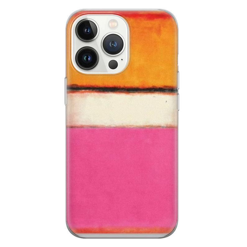 Mark Rothko Phone Case Abstract Modern Art Cover for iPhone 17 Pro 15, 14, 13, 12, 11 Xr Pixel 10 7A Samsung Galaxy S24Ultra S23fe S22 A54 3