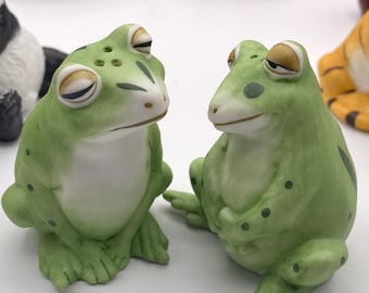 Vintage Noah's Ark Salt and Pepper Shakers - Franklin Mint, 1987 - Sold by Pair