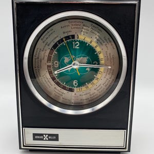 Howard Miller World Clock - Etsy