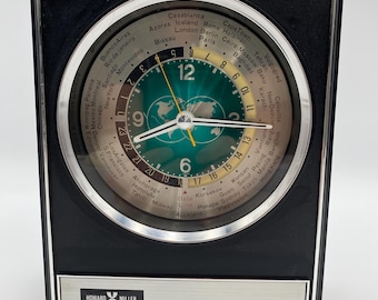 Vintage Nisshin Clock Industrial Co Japan Master New Master 400