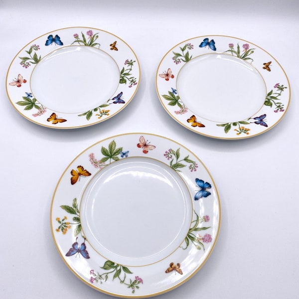 Butterfly Menagerie 8” Salad Plates by Gorham