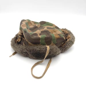 Browning Down Trapper XL Woodland Camouflage Hat image 4