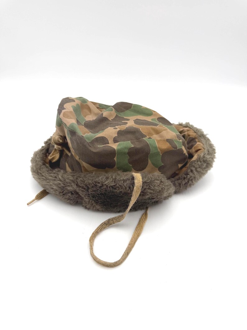 Browning Down Trapper XL Woodland Camouflage Hat image 4