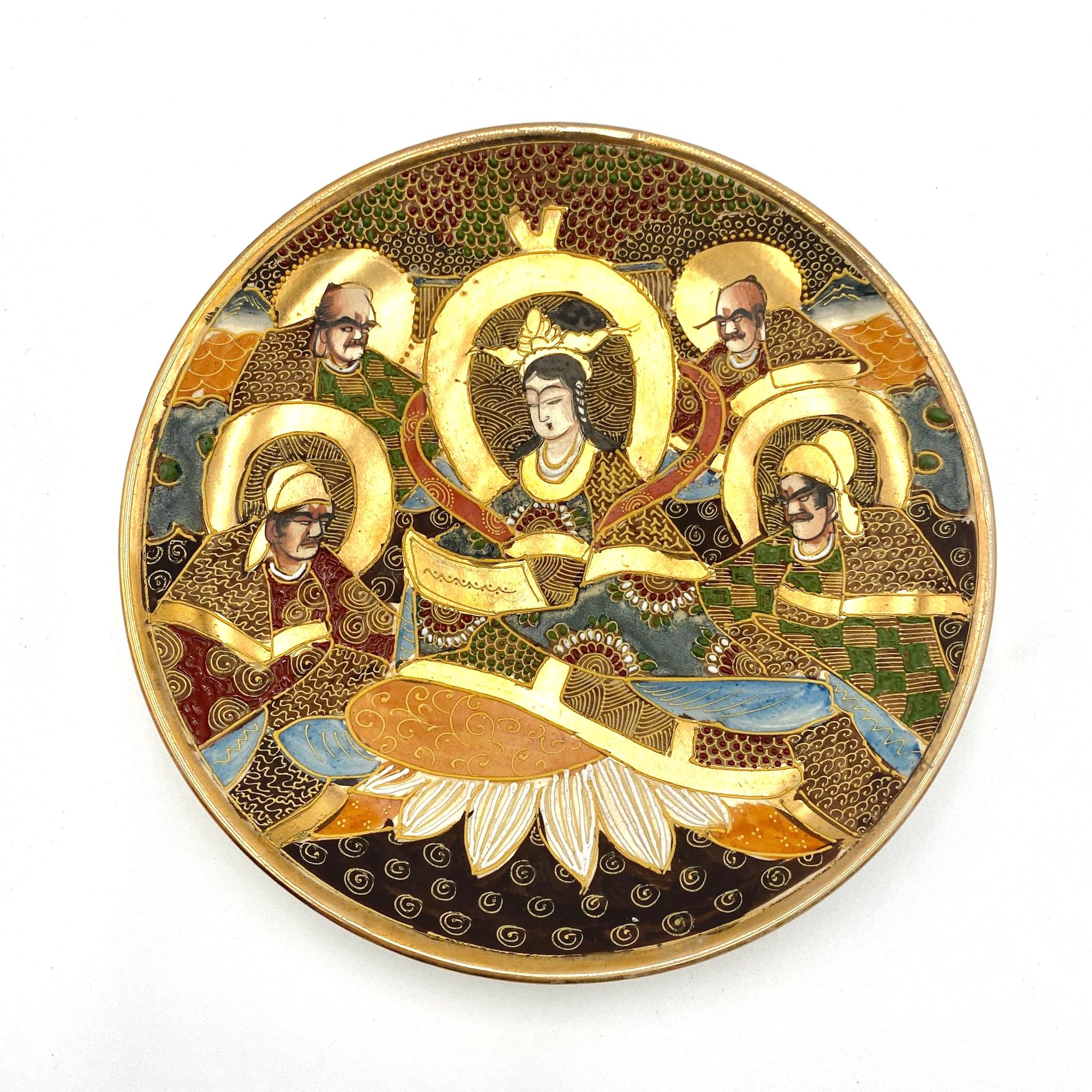 【新品未使用】中国美術　香雲紗　工芸品　絵画　アンティーク30x27cm ②《西施浣紗》掛軸 中国美人画 骨董品 美術 中国掛け軸 刺繍の