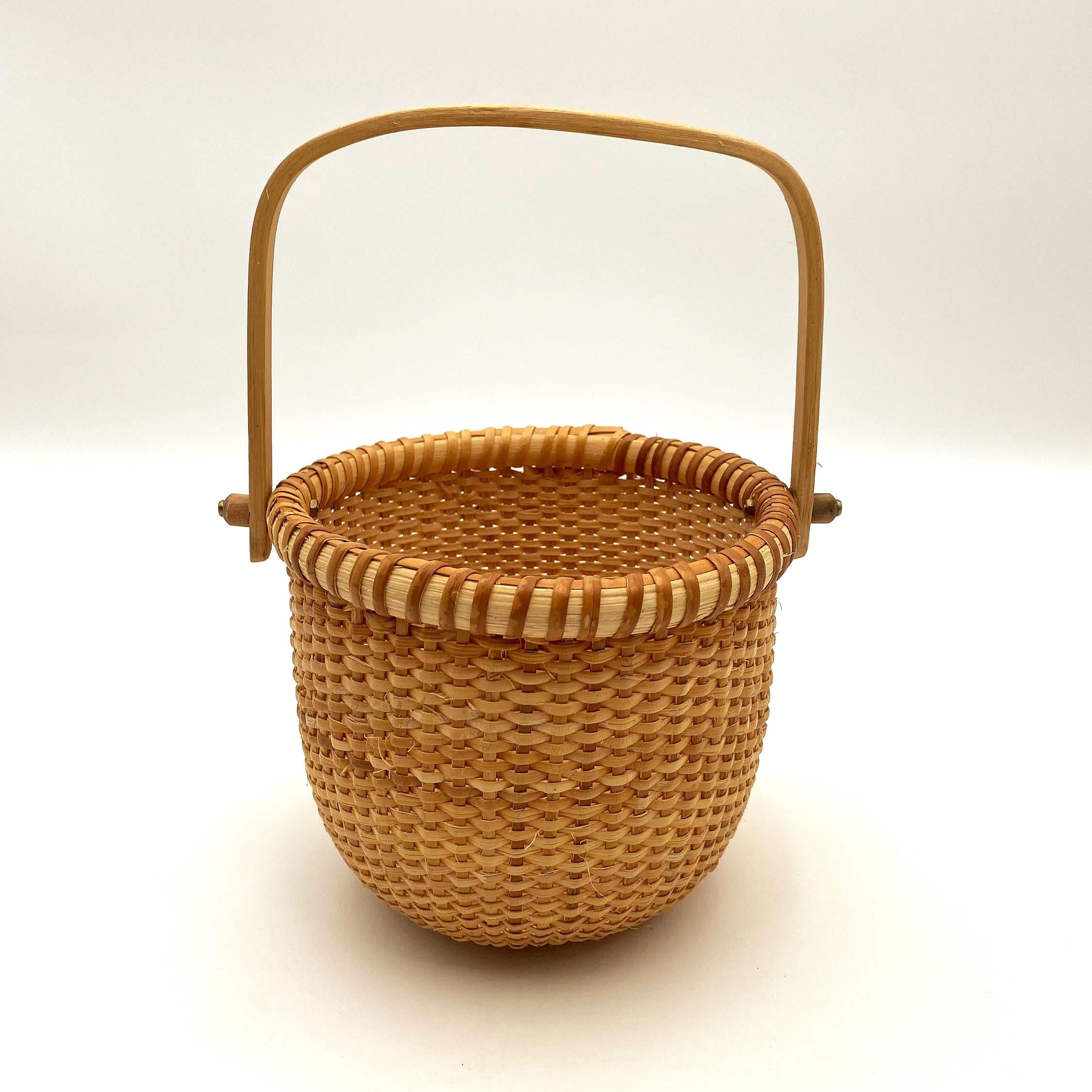 Vintage nantucket basket ナンタケットバスケット　USA 楽天市場】ナンタケットバスケット・スクエアーMサイズ【欧米