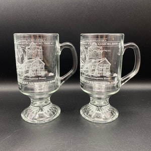 Crystalia Tall Irish Coffee Mugs with Handle, Large Colombian Glasses Set  of 2, Tall Funnel Clear Gl…See more Crystalia Tall Irish Coffee Mugs with