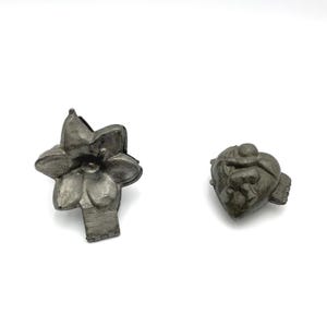 Ice Cream or Chocolate Molds of a Lily Flower or Cupid on a Heart - Sold Individually