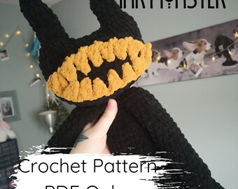 Ink Monster Crochet Pattern PDF Only