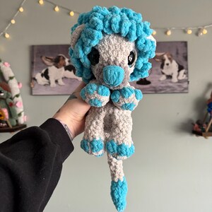 SOFORT LIEFERBAR - Berry the Lion Snuggler/Lovey häkeln Plushie