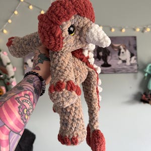 MADE TO ORDER - Anakin the Anklyosaurus Crochet Plushie