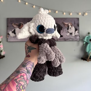 SOFORT LIEFERBAR - Logan der Kuschelige Griffin Gehäkelte Plushie