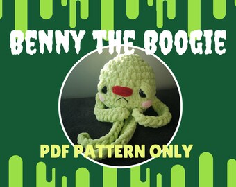 Benny the Boogie häkeln PDF nur mit Muster