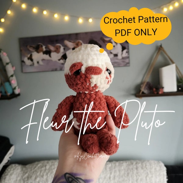 Fleur the Pluto; StarChild Crochet Pattern PDF Only