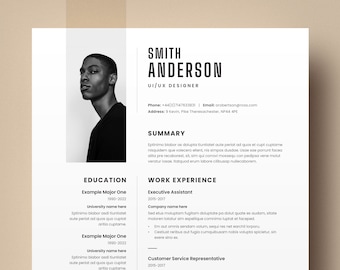 ATS Resume Template: Professional CV Design (InDesign, Word, Canva)