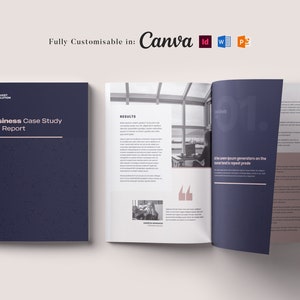 Case Study Template, MS Word Template, PowerPoint, Business Report, Brochure, Data Sheet, Project Case Study, Project Study Report