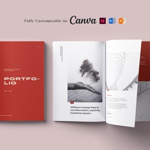 Portfolio Template, MS Word Template, Indesign Template, Brochure Template, Clean Portfolio, Business Portfolio, Professional Portfolio