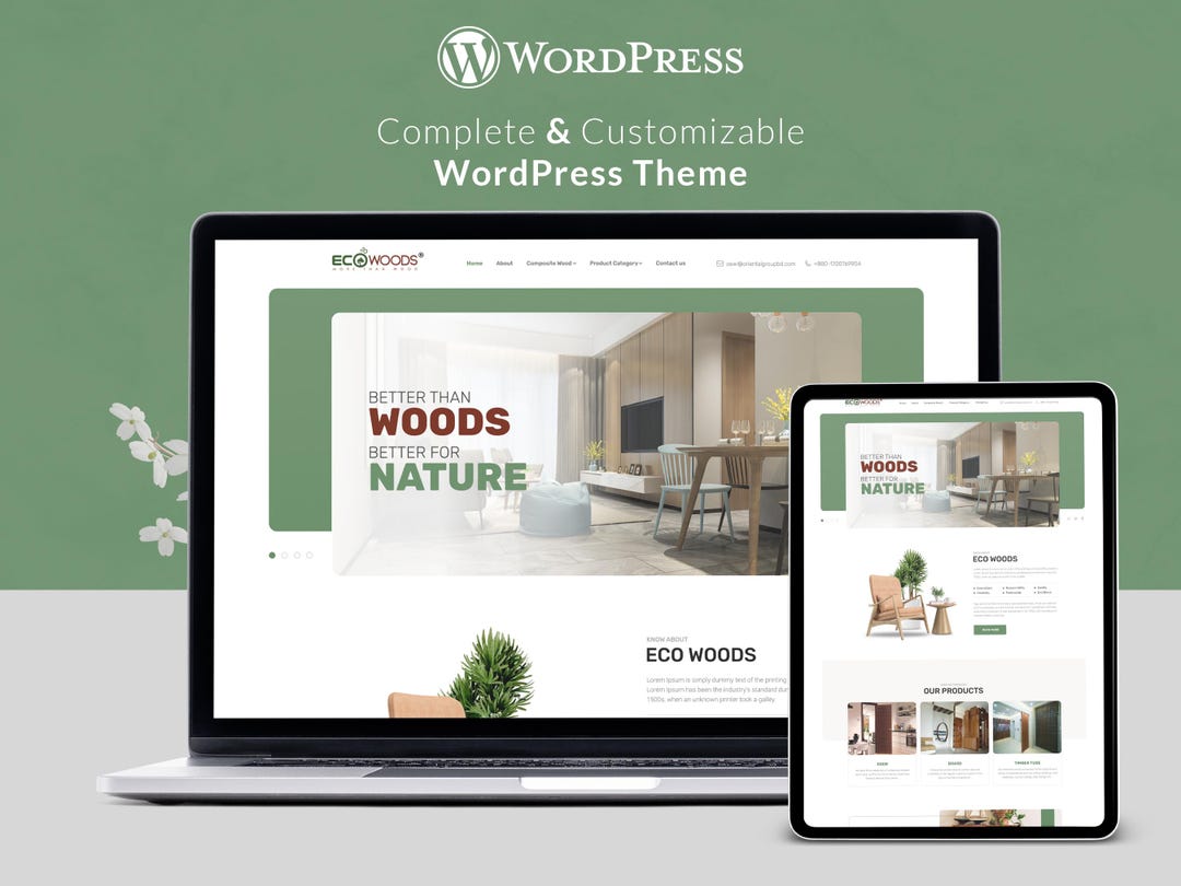 Custom Website Design: Professional Responsive Wordpress Website - Etsy
