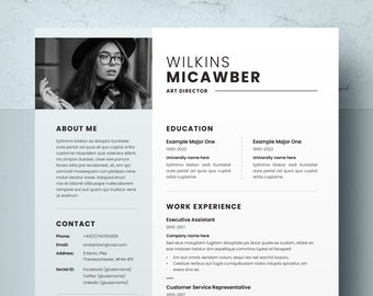 Resume Template, ATS Resume, Professional Modern Resume, CV Template, Executive Resume Template, ATS Compatible Resume Template